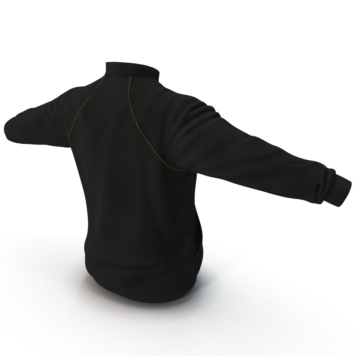 Veste de sport royalty-free 3d model - Preview no. 6