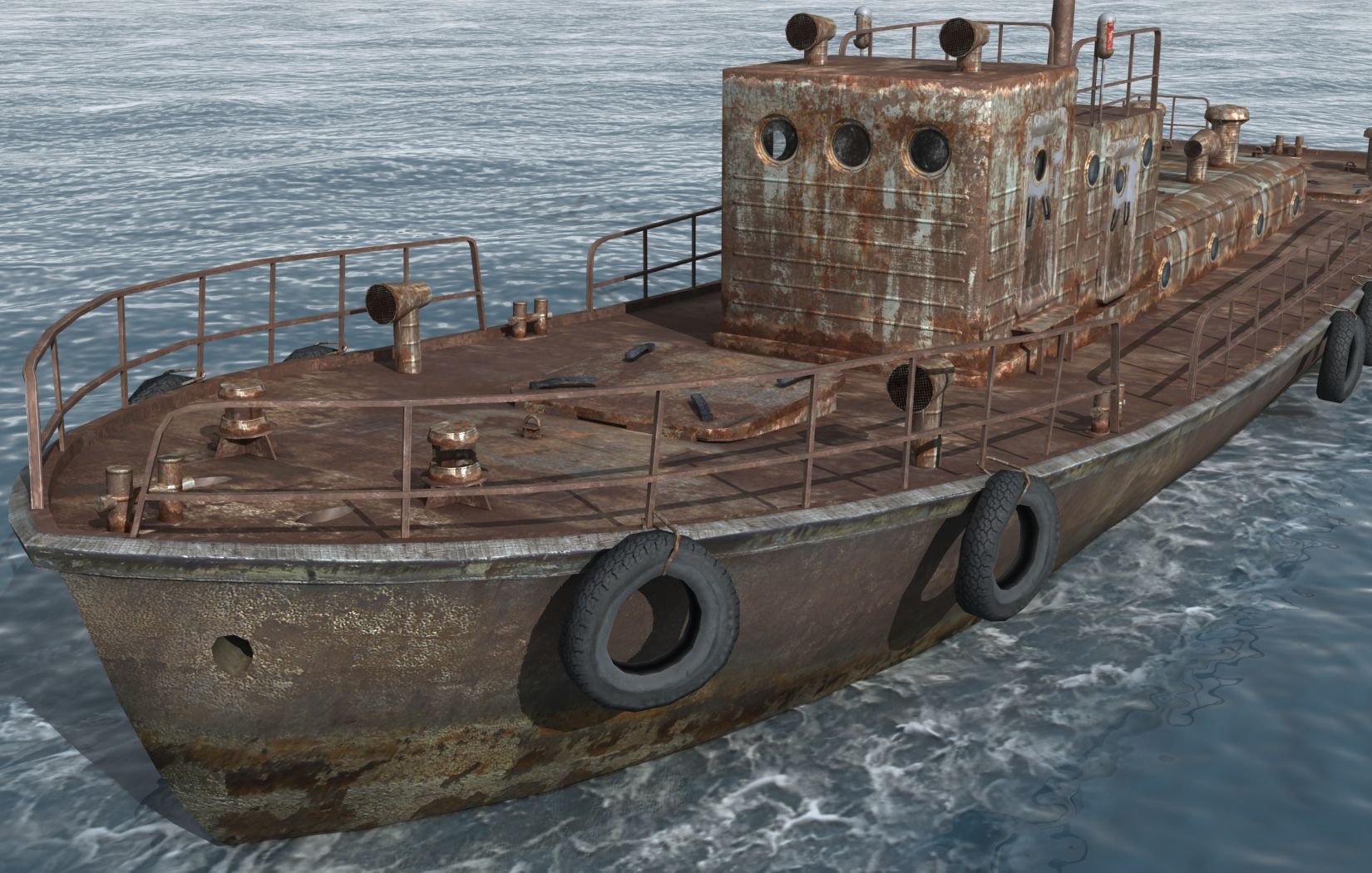 Old_Ship 3d model