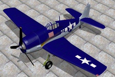 Grumman Hellcat 3d model