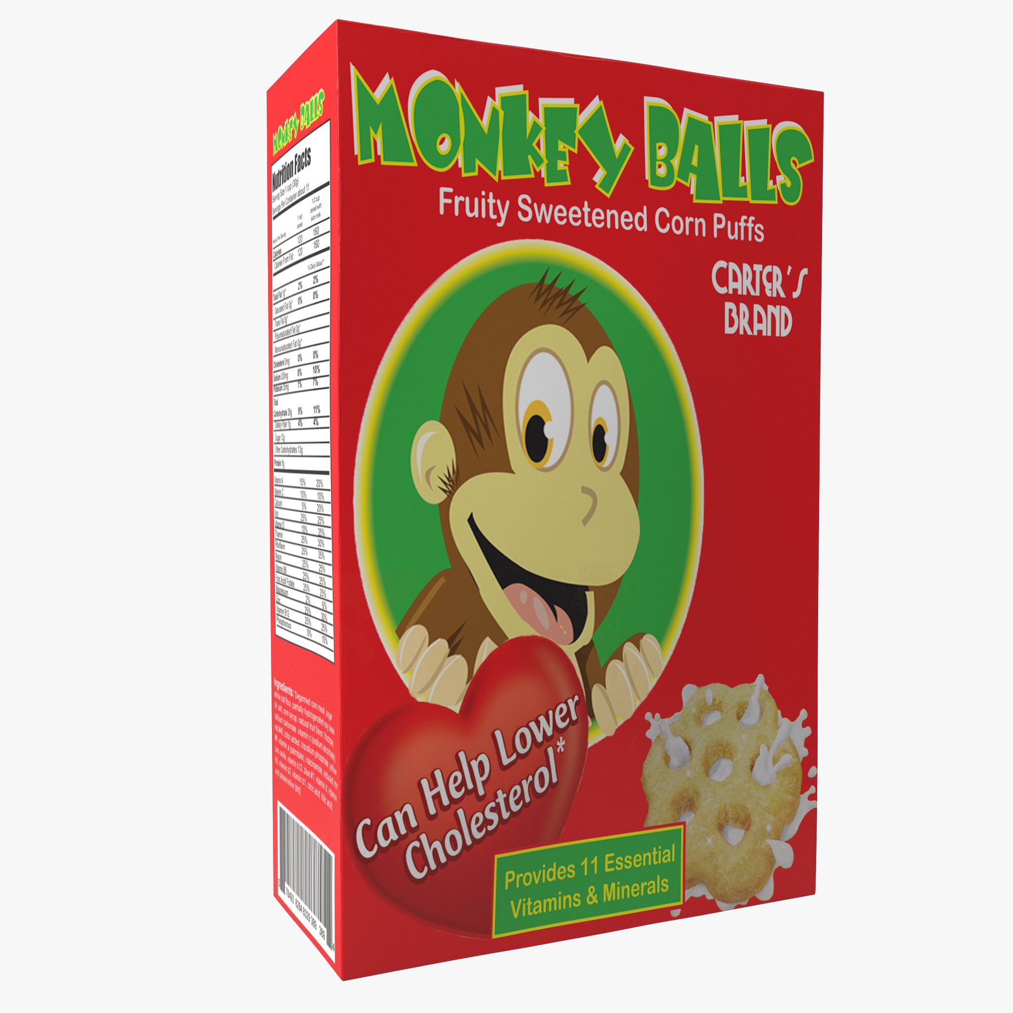 Cereal Box 3d model