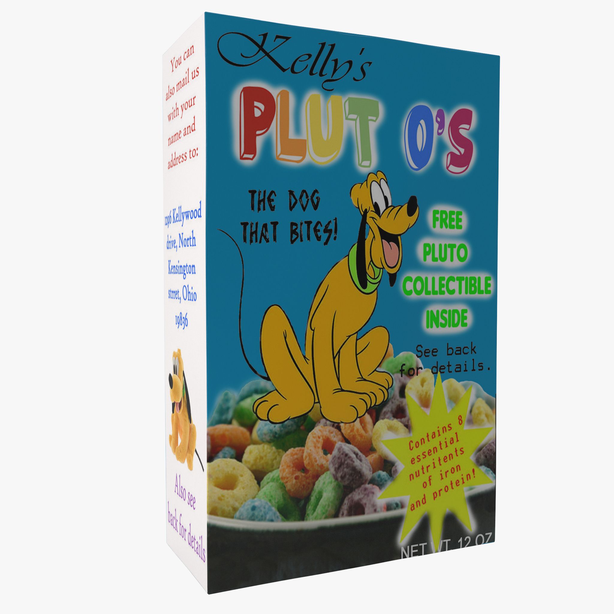 Cereal Box 2 3d model