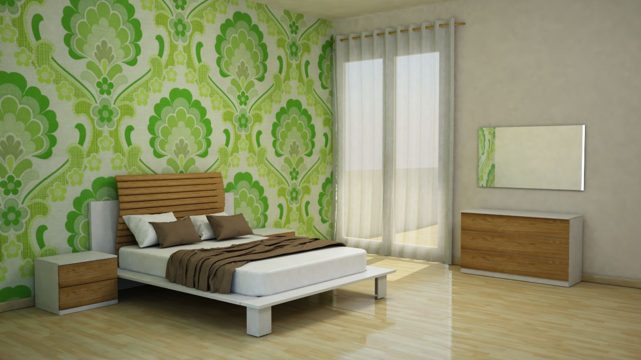 Mobilier de chambre complet 3d model