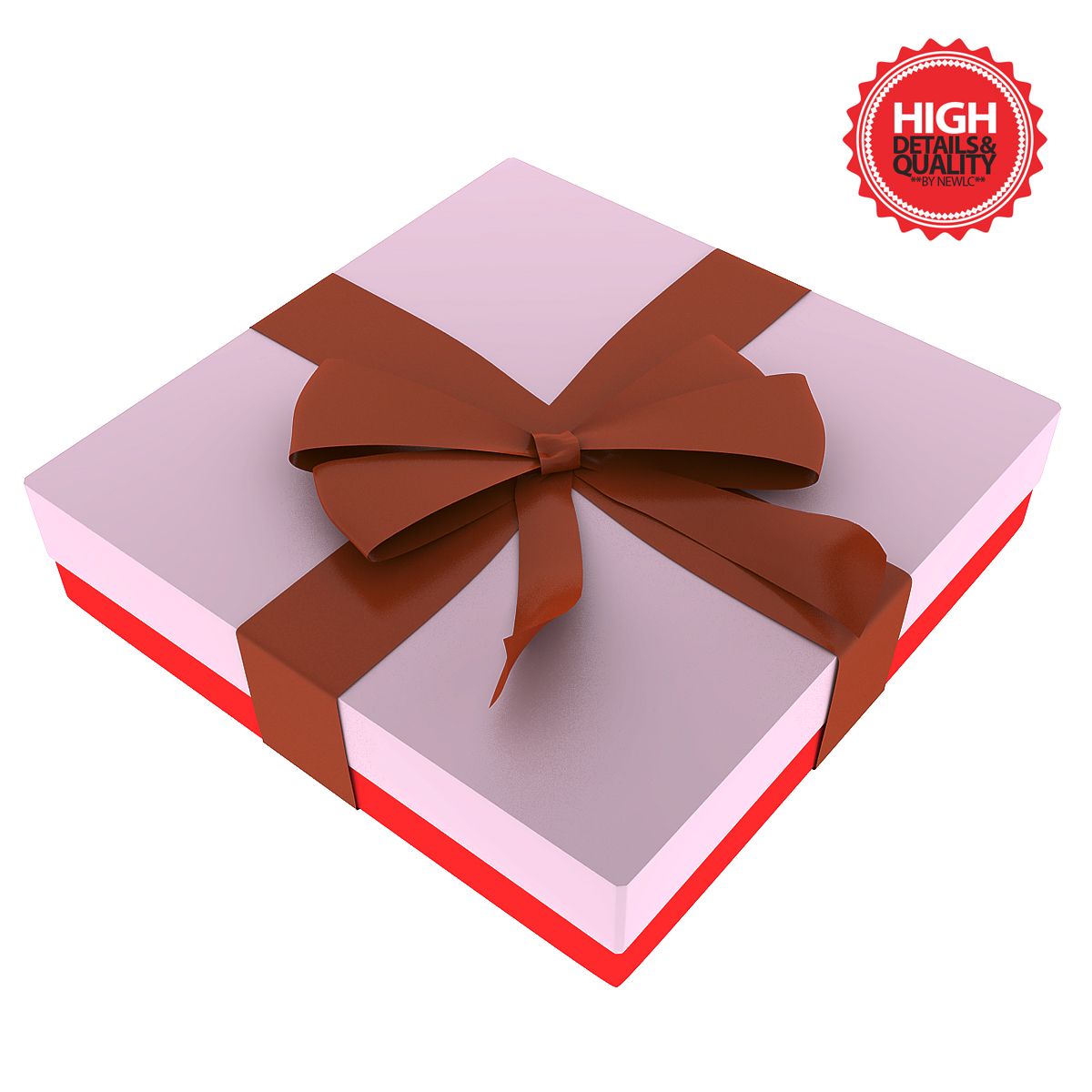 Gift Box 3d model