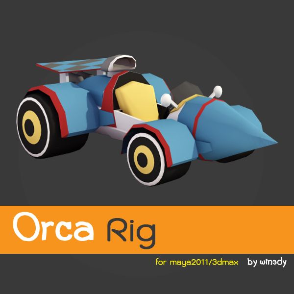 Orca 3d model