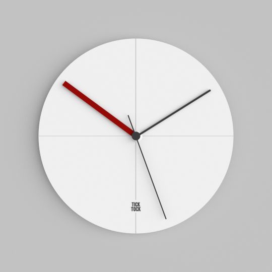 Reloj de pared 1 modelo 3d