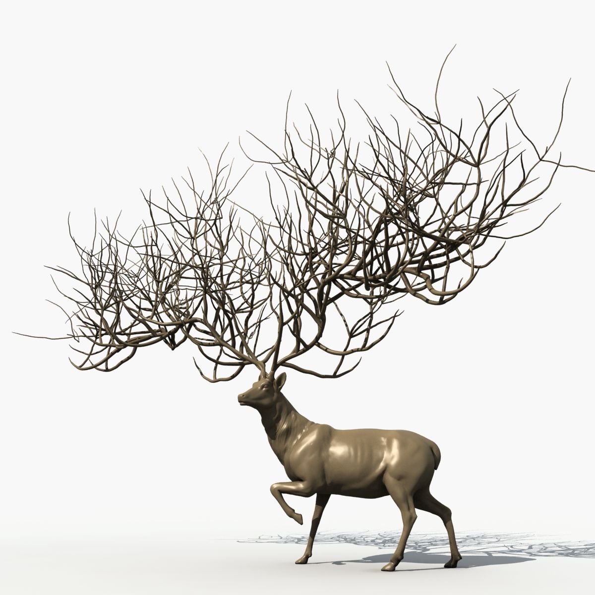 Deer God 3d model