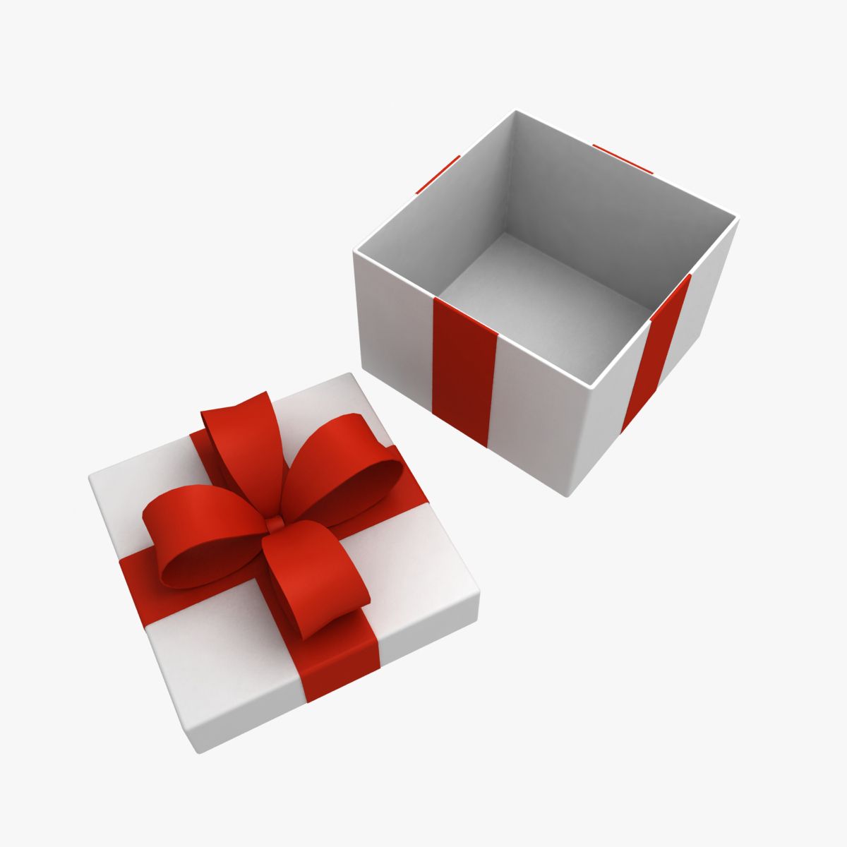 Gift box 3d model