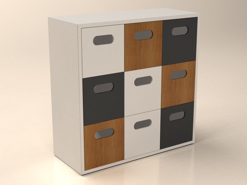 Gabinete 3d model