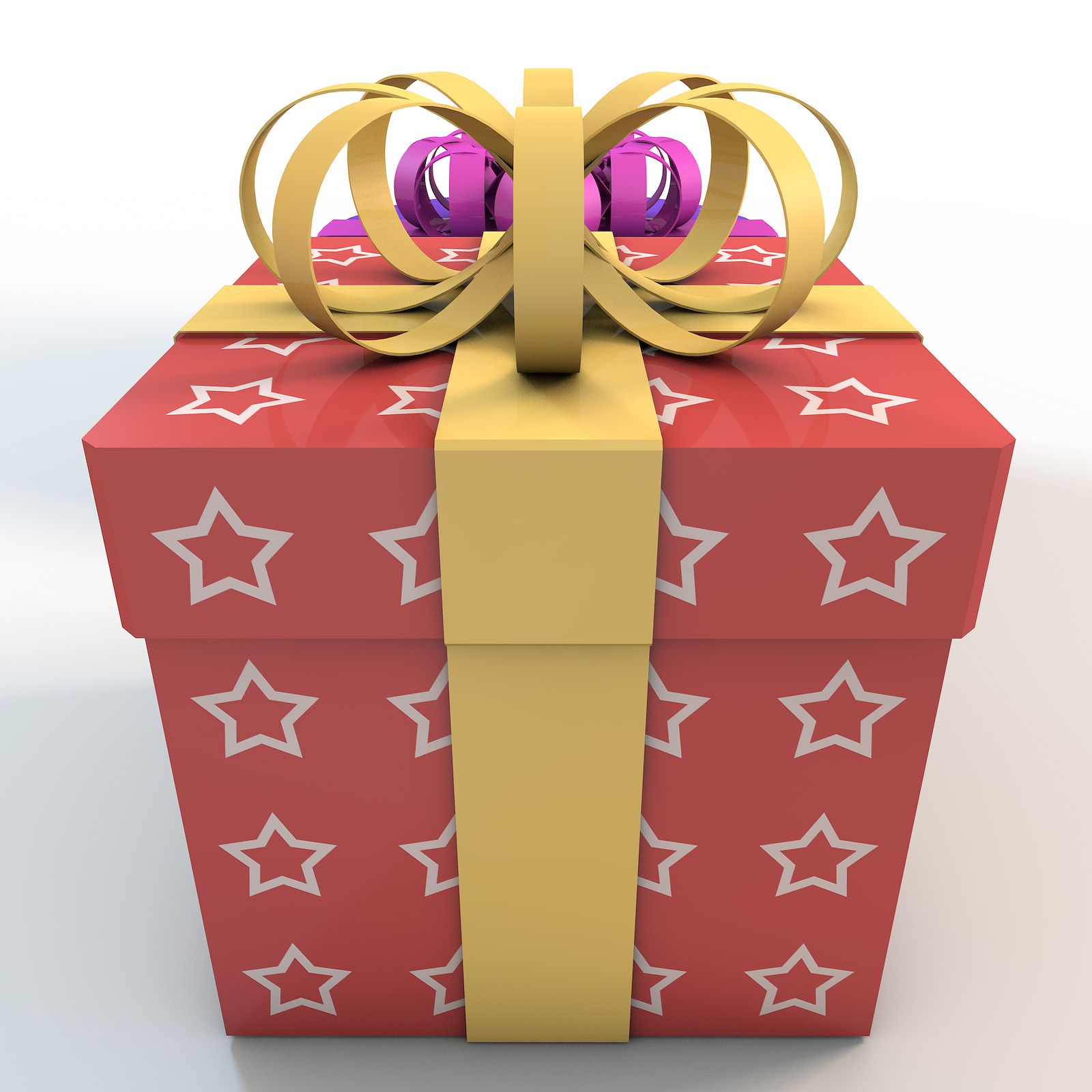 Christmas Gift Boxes royalty-free 3d model - Preview no. 14