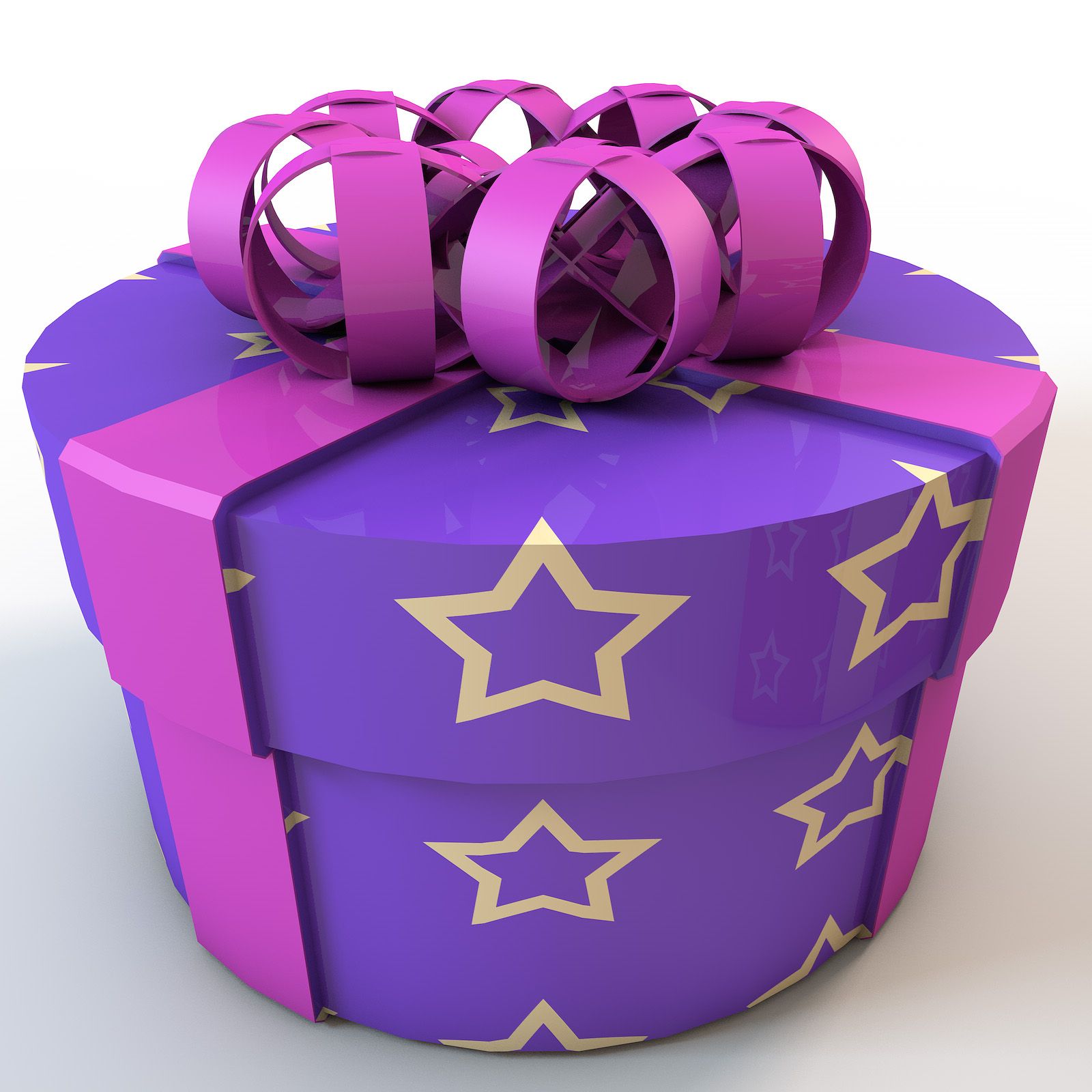 Christmas Gift Boxes royalty-free 3d model - Preview no. 6