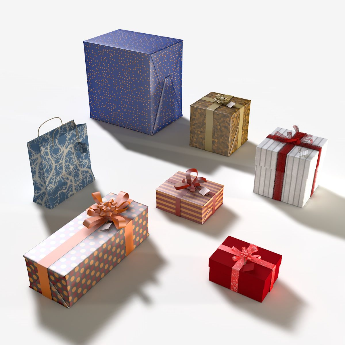 Die Geschenke 3d model