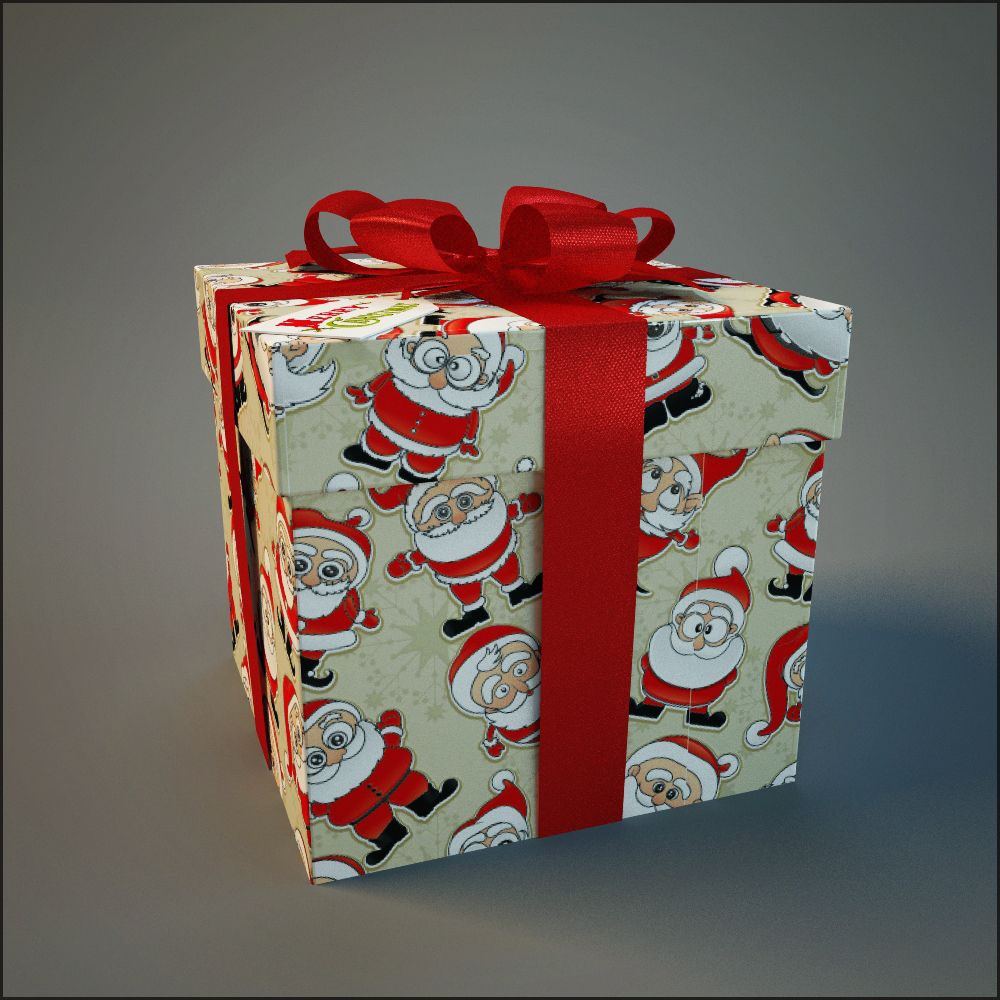 Gift Boxes 3d model