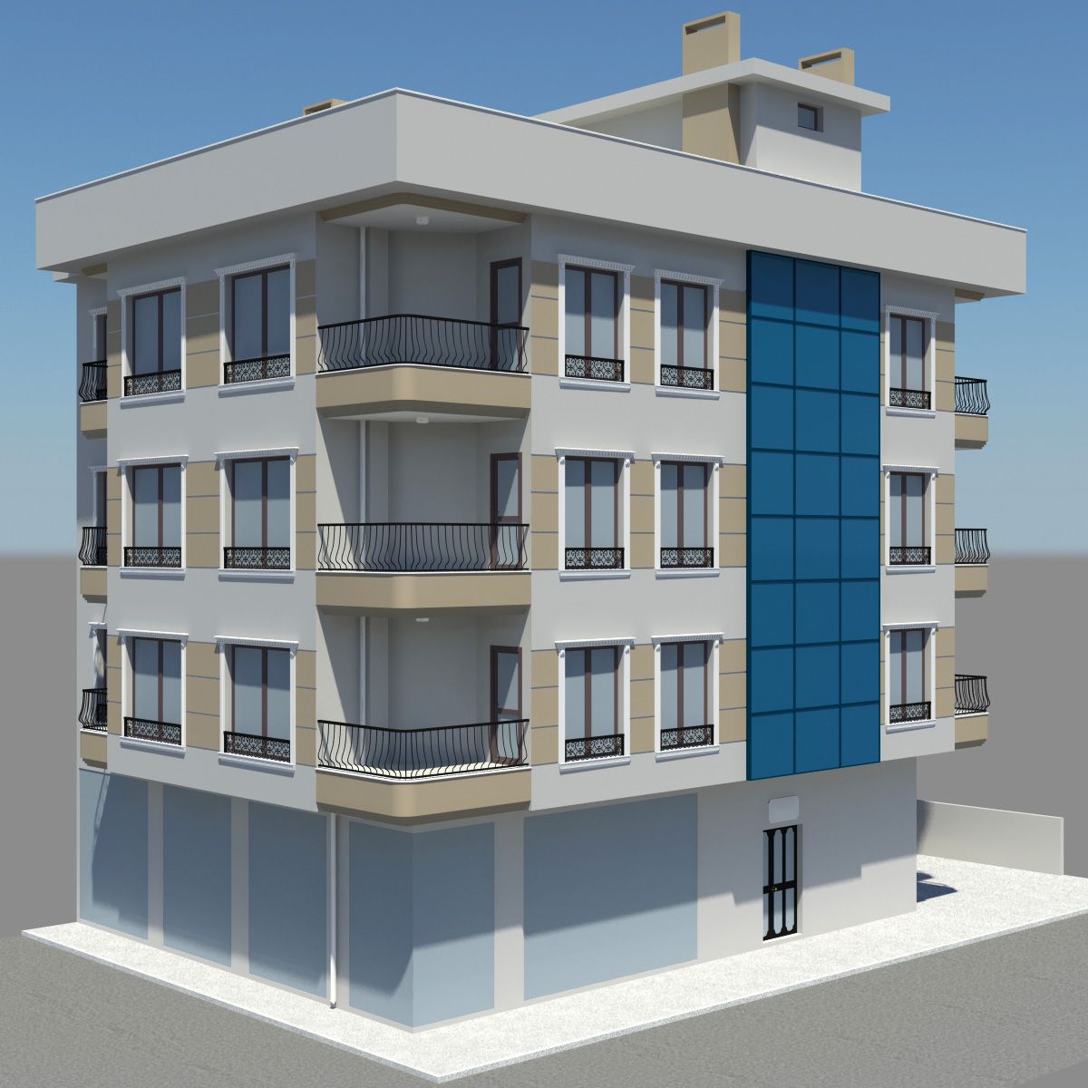 Apartment 3d model