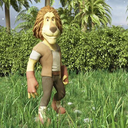 Lion Max 3d model