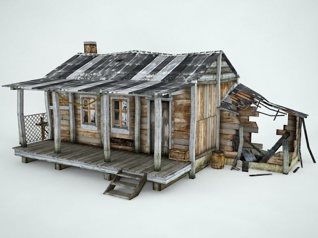 Maison ancienne 3d model