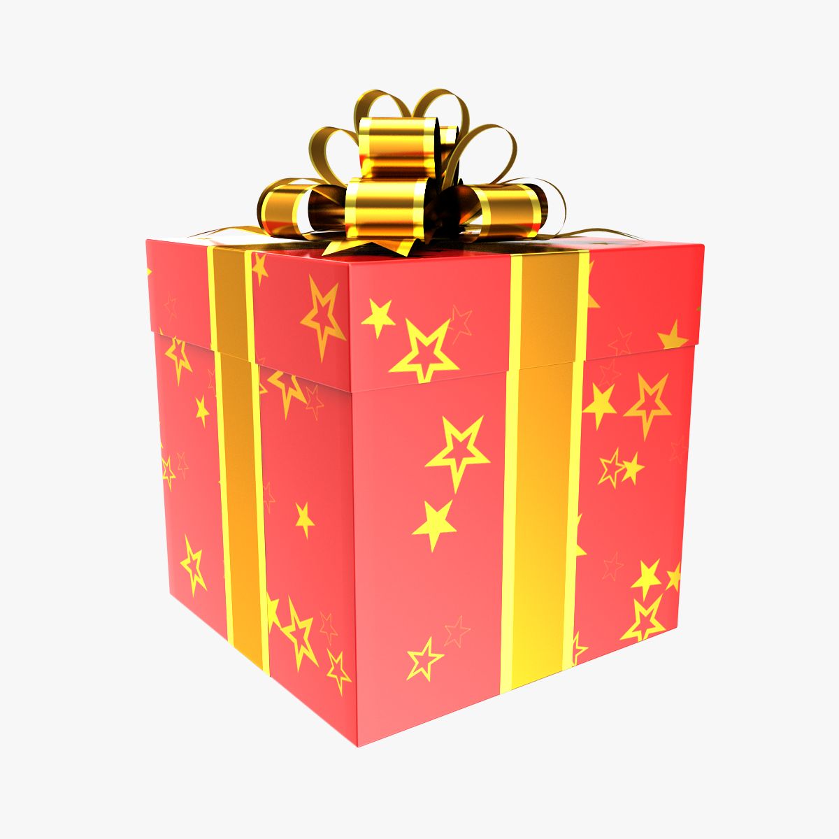 Gift Box 3d model