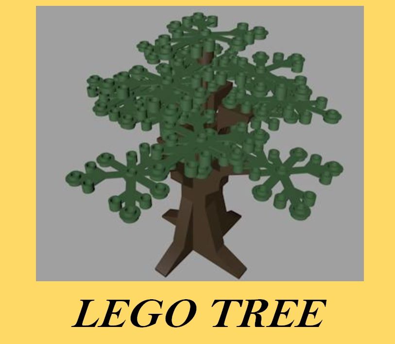 LEGO Tree 3d model