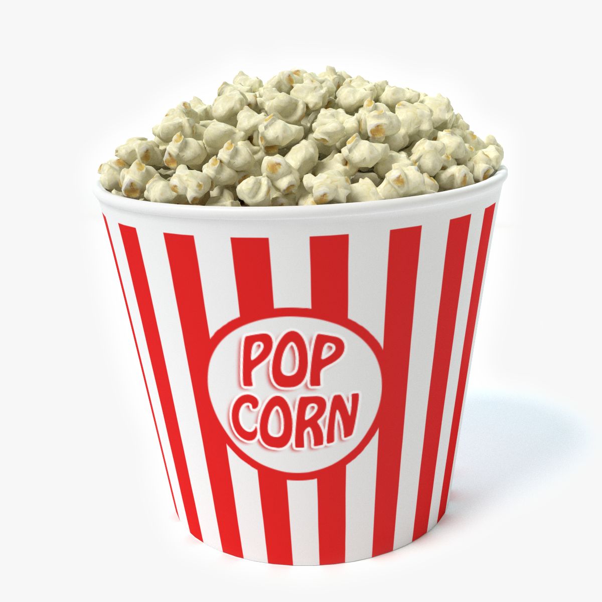 Pop corn 3d model