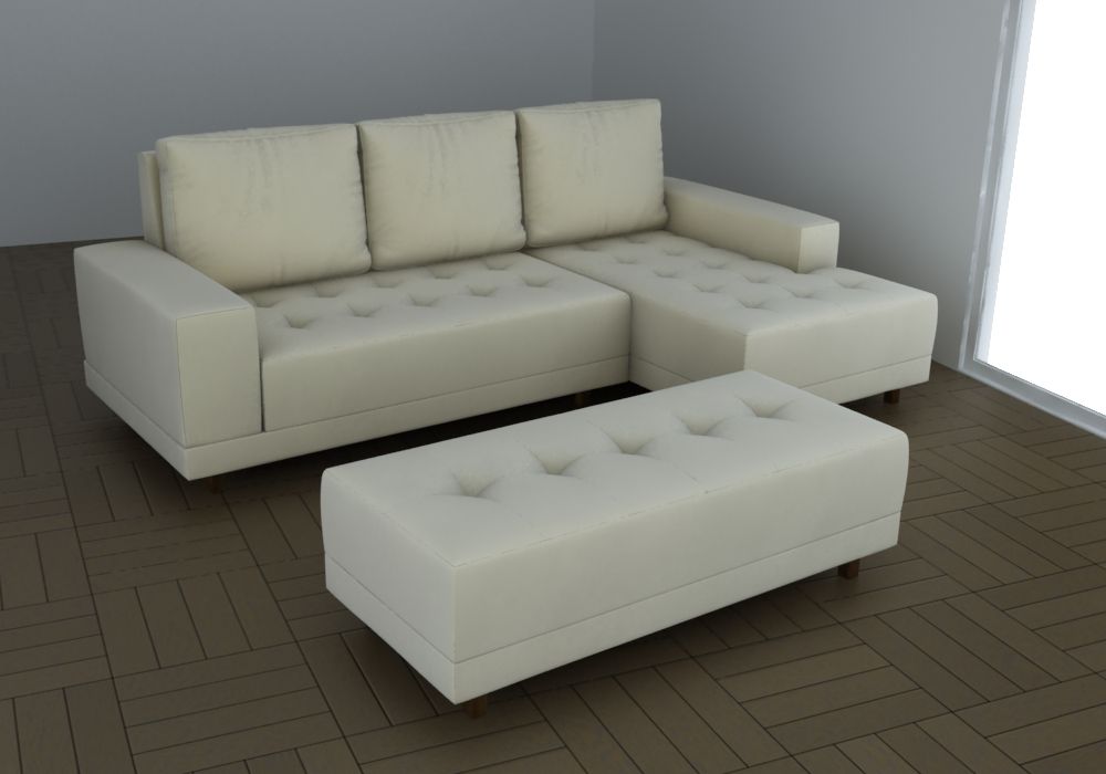 Chaise longue 3d model