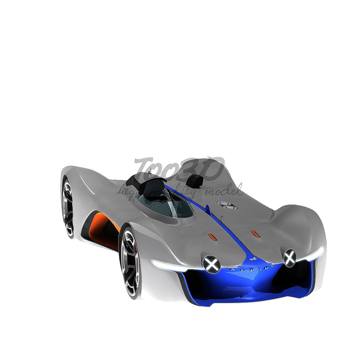 Alpine Vision Sub 3d model