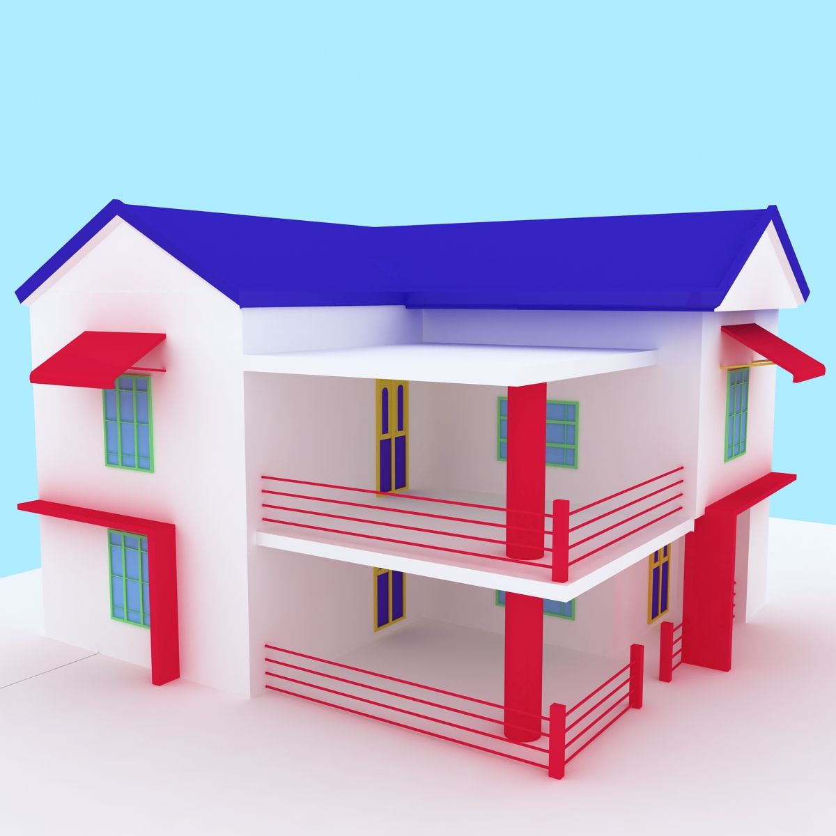 domicile 3d model