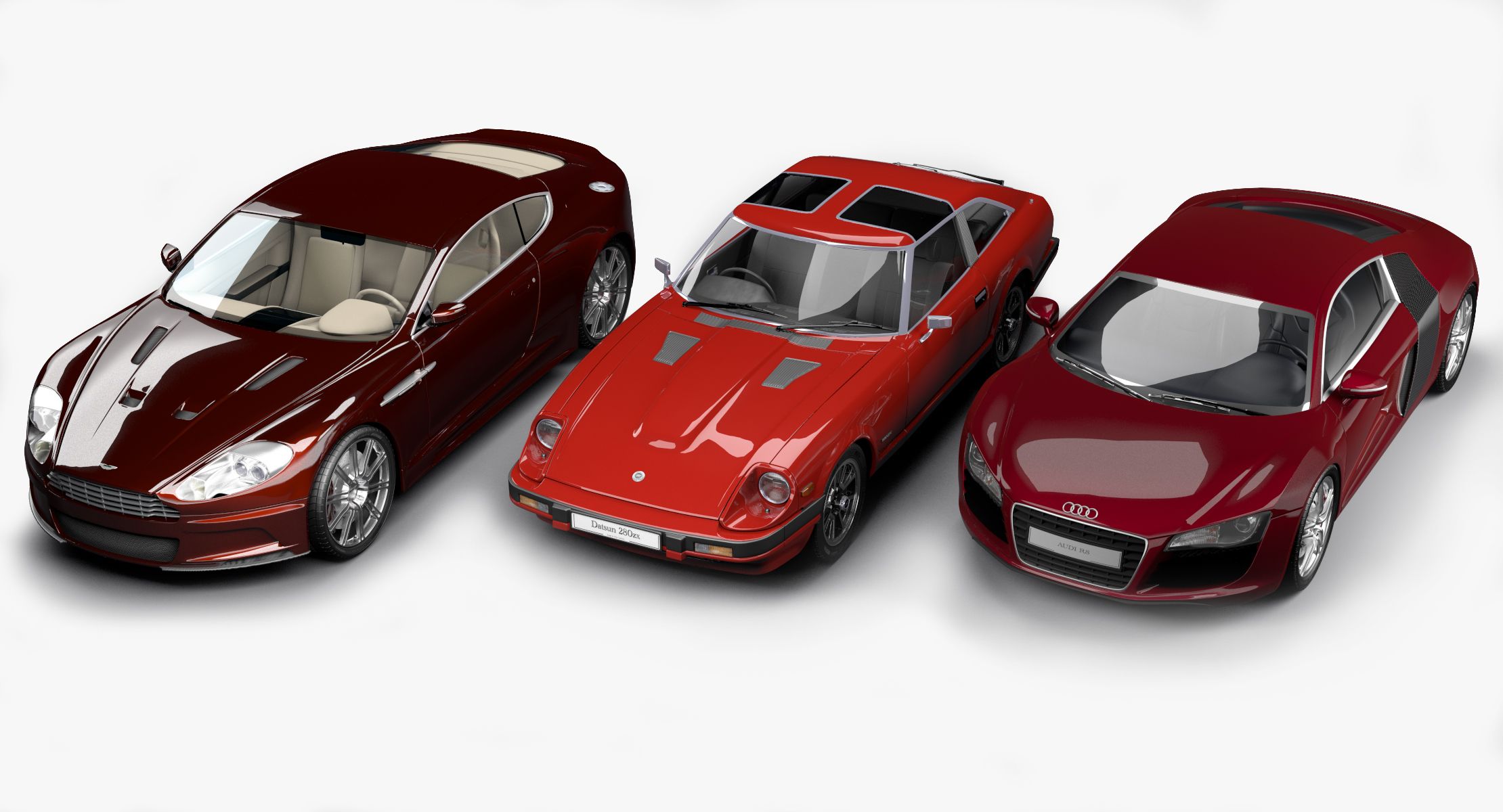 Sports Car Collection 3d model