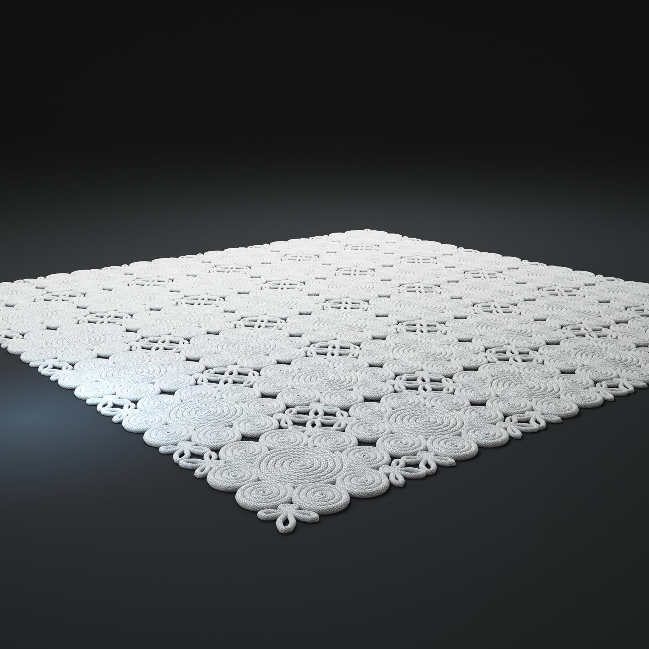 Spin-Rugs 3d model