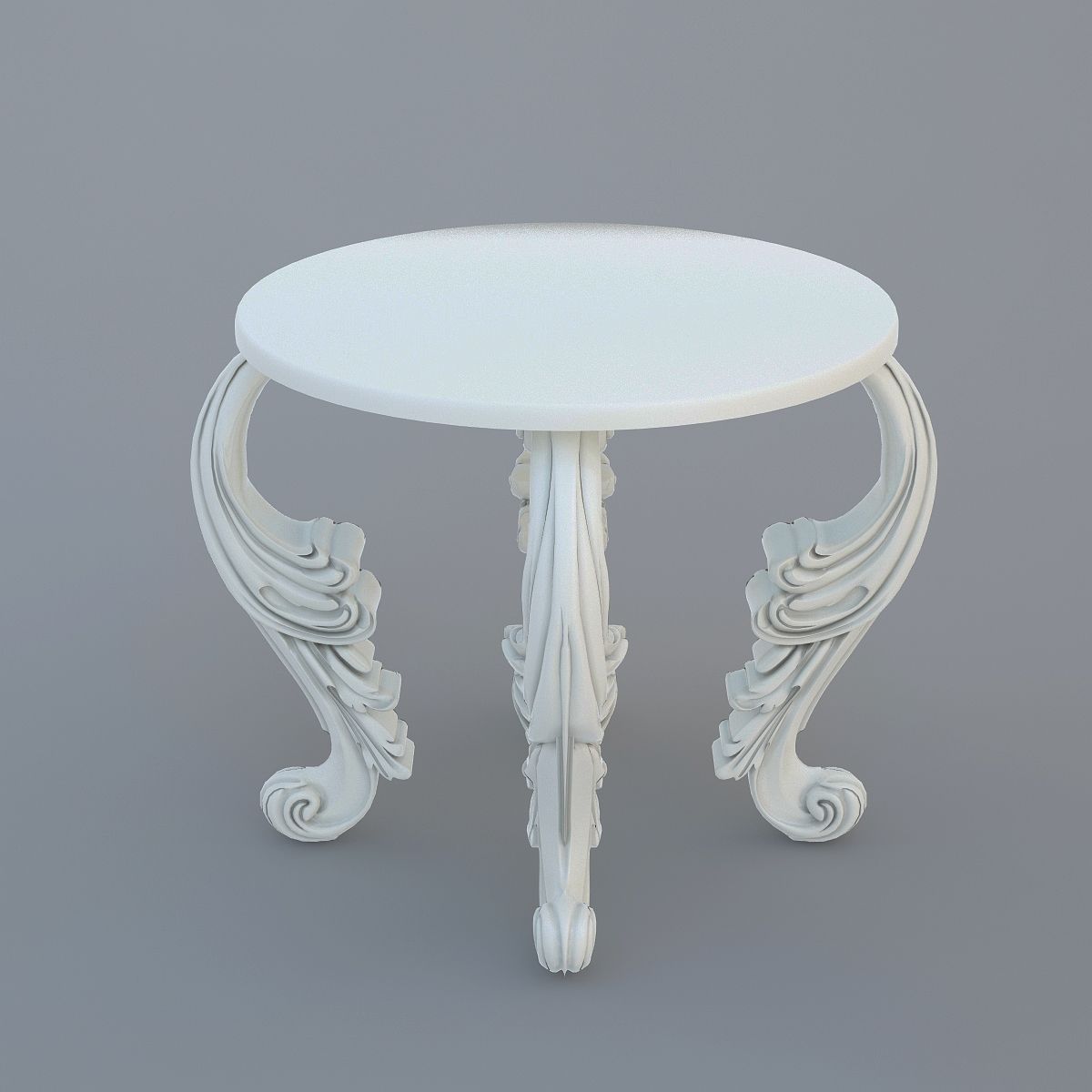 Mesa clasica modelo 3d