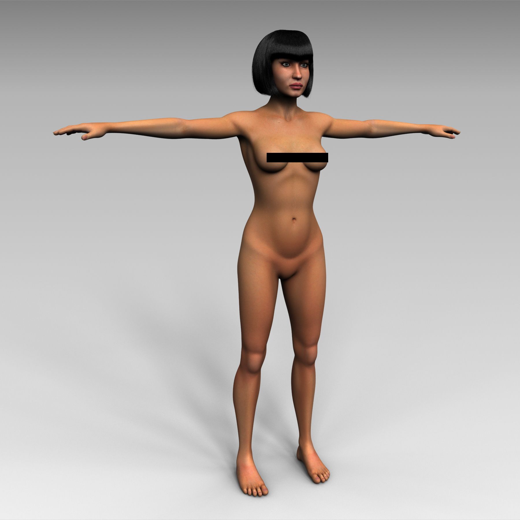 Female 3d model