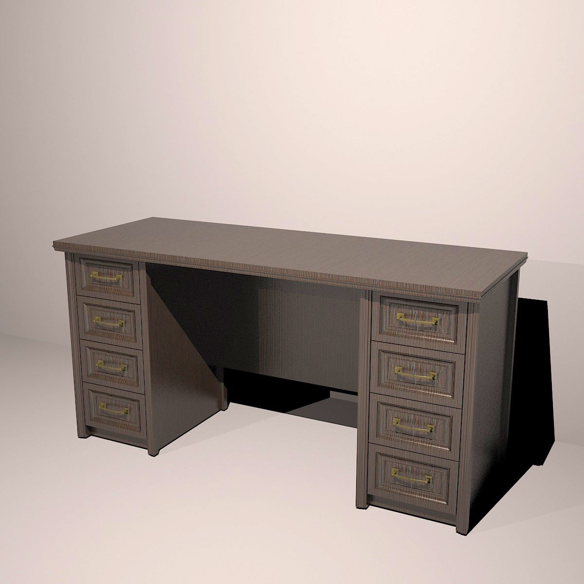 mesa clásica modelo 3d