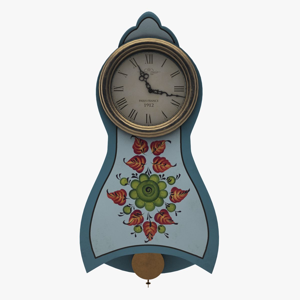 Reloj de pared modelo 3d