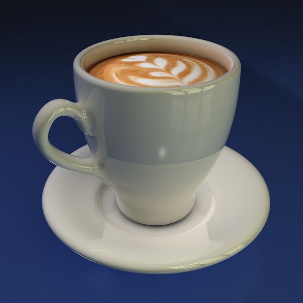 CUP cafe 3d model