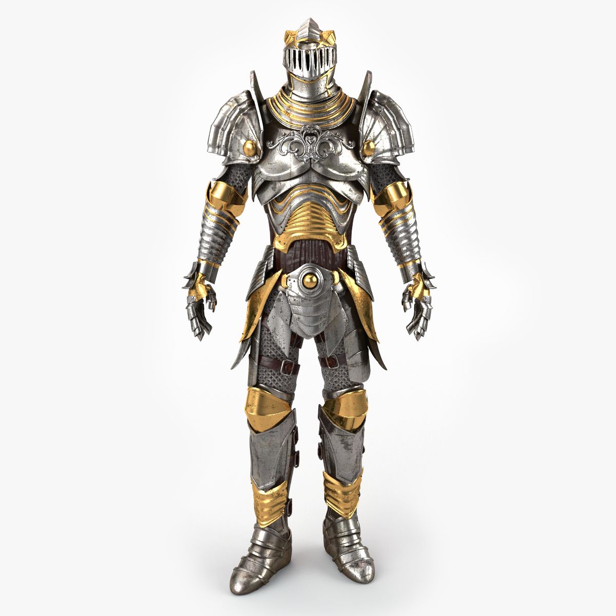 Medieval Armor v2 3d model