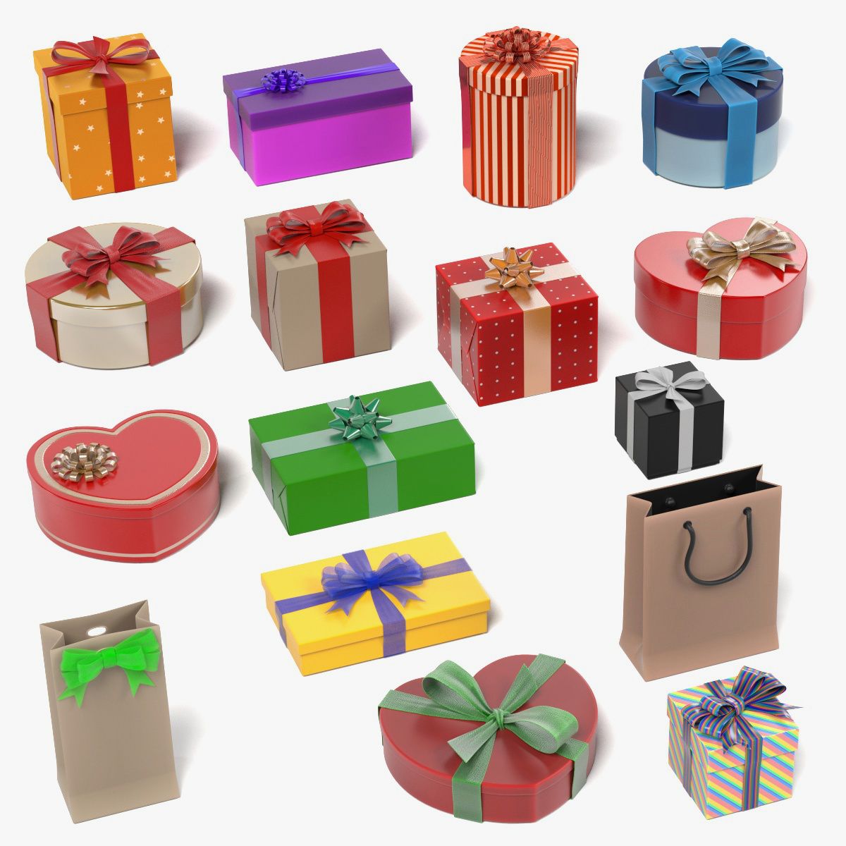 Gifts 3d model