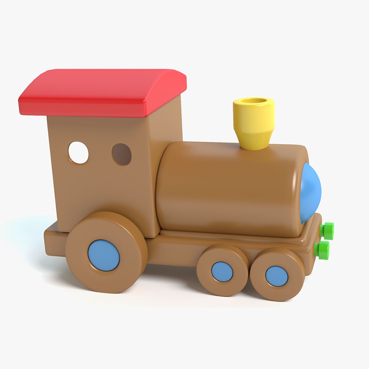 Toy Train 3d model