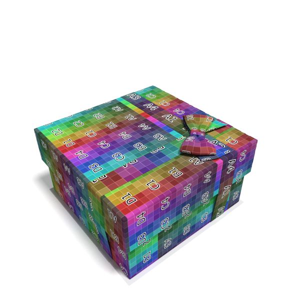 Gift Box royalty-free 3d model - Preview no. 6