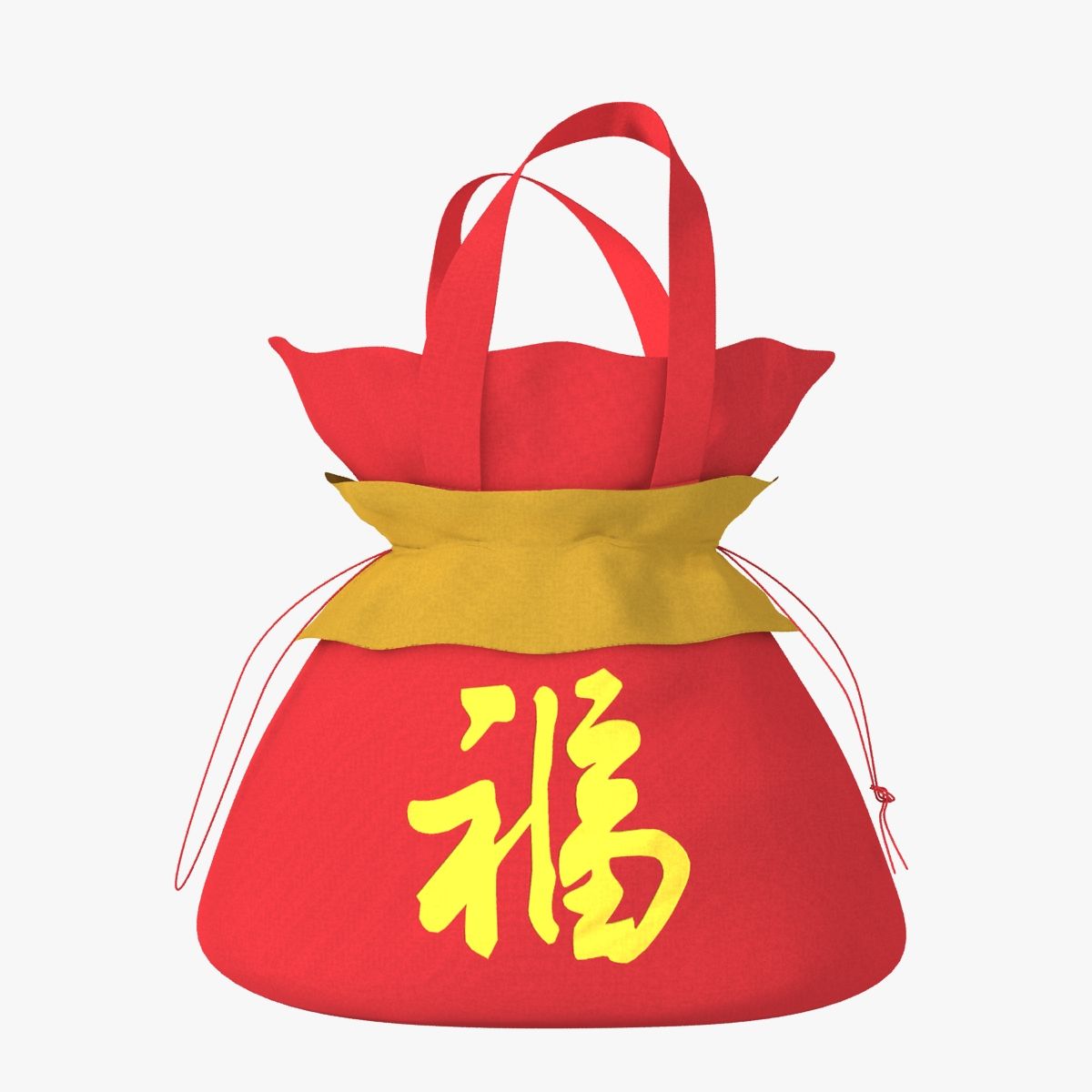 Gift Bag 3d model