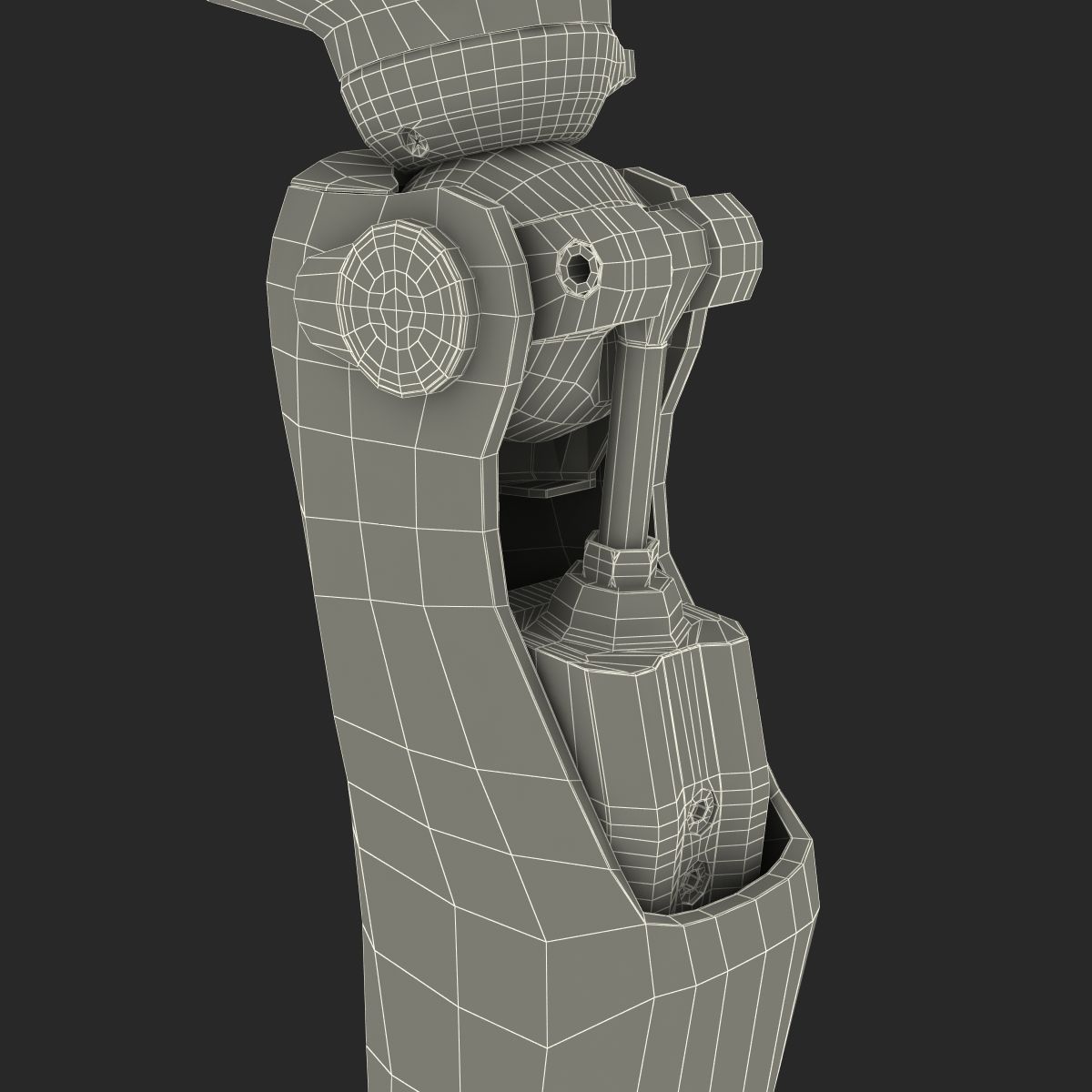 Prosthetic Leg royalty-free 3d model - Preview no. 34