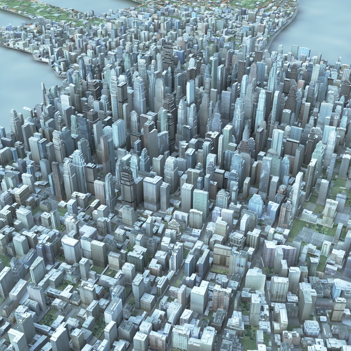 Big City 47 3d model