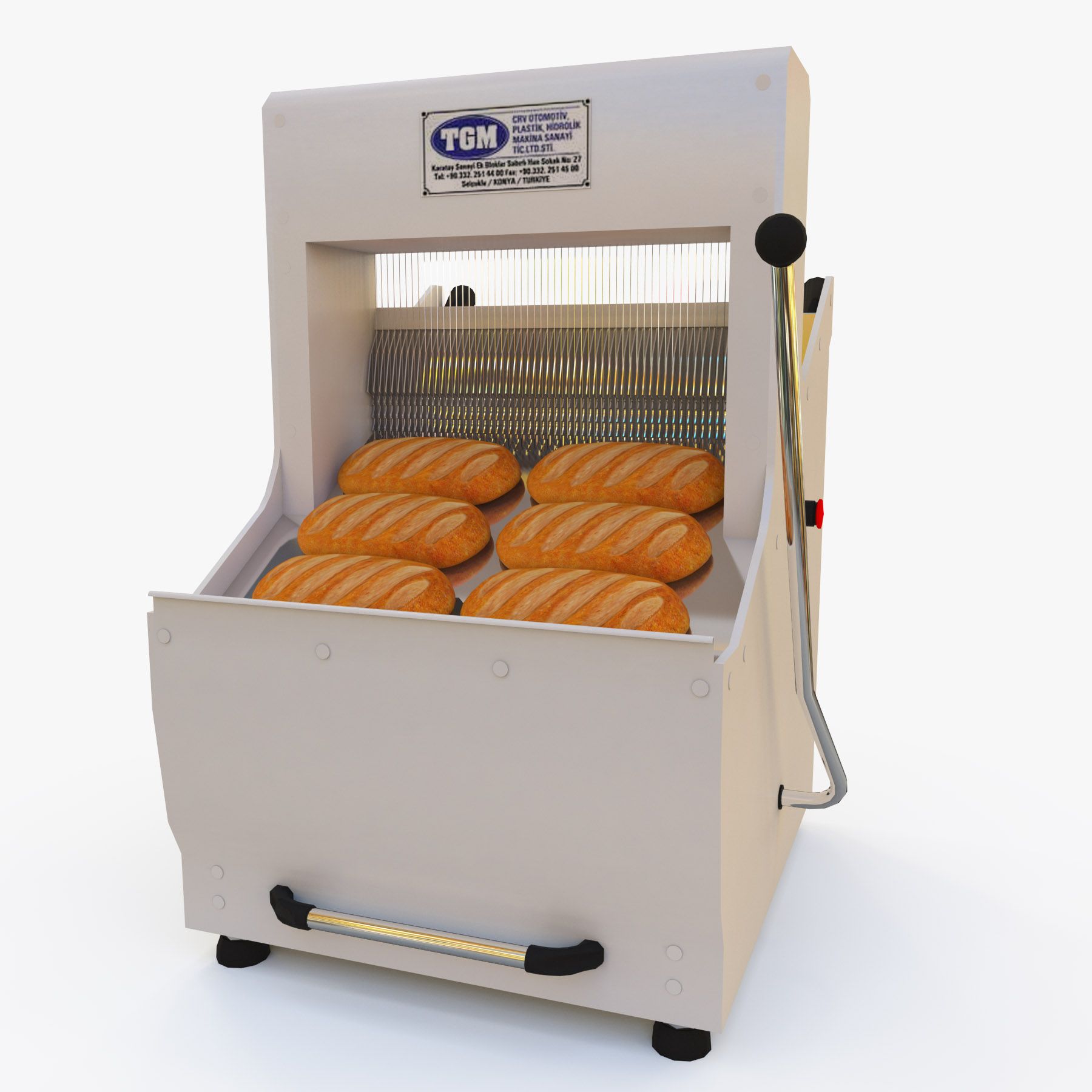 Bread Slicer 3d model