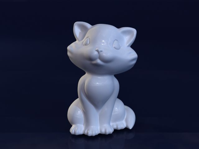 Cat 3d model