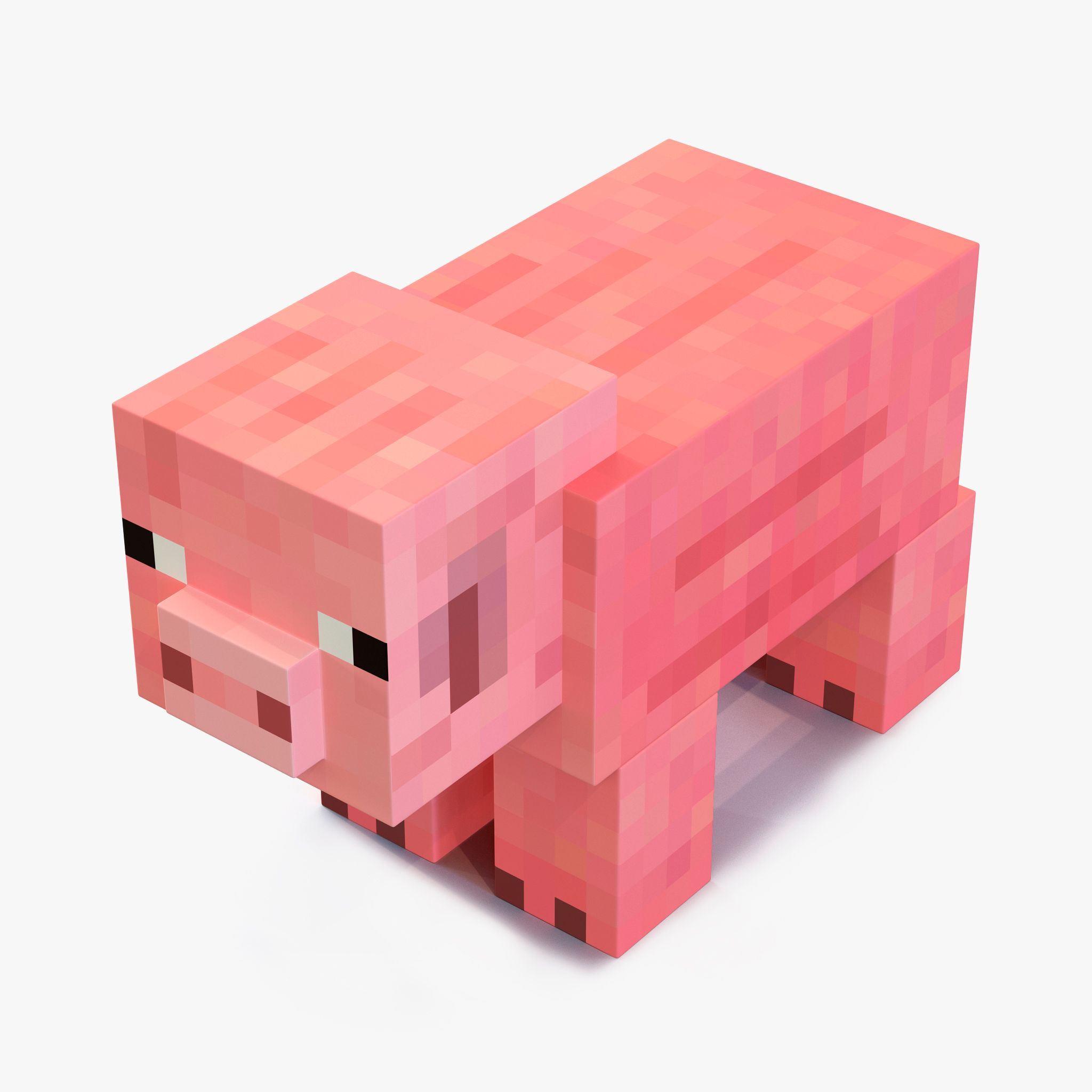 Minecraft Pig 3D Model 3d model