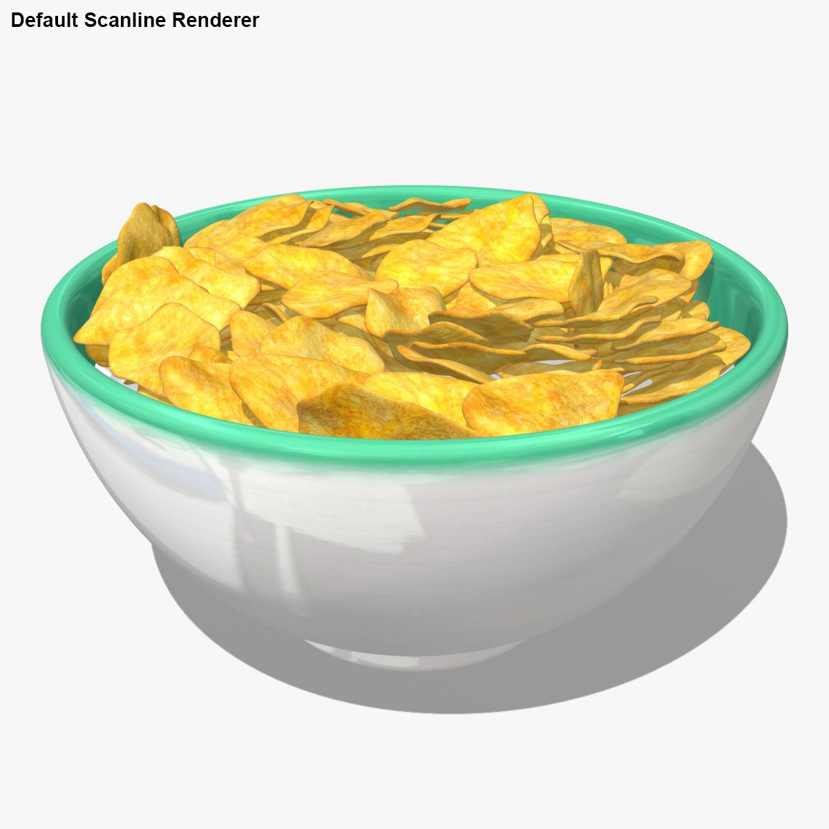 Cereal royalty-free 3d model - Preview no. 18