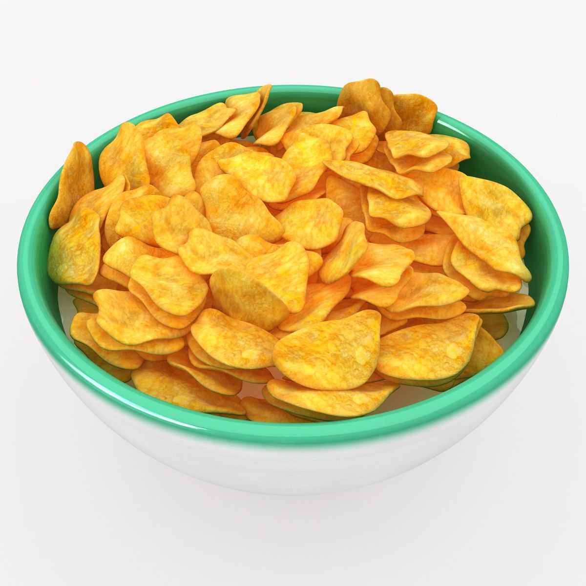 Cereal royalty-free 3d model - Preview no. 5