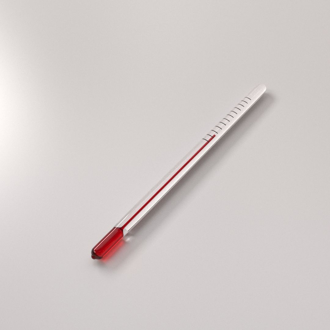 Thermomètre 3d model