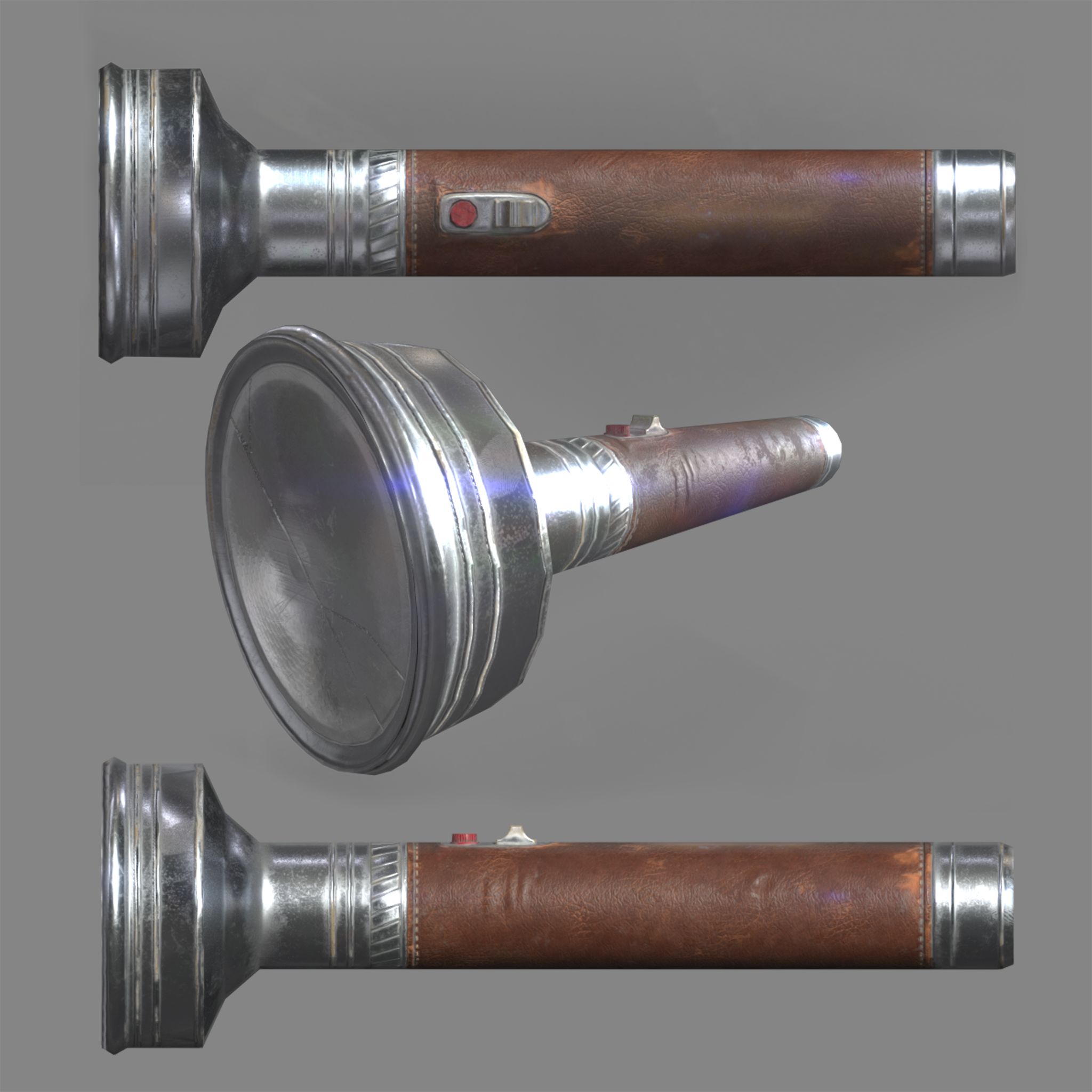 Flashlight Game Ready 3d model