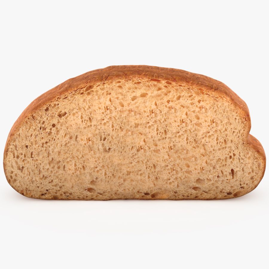 Bread Slice 3d model