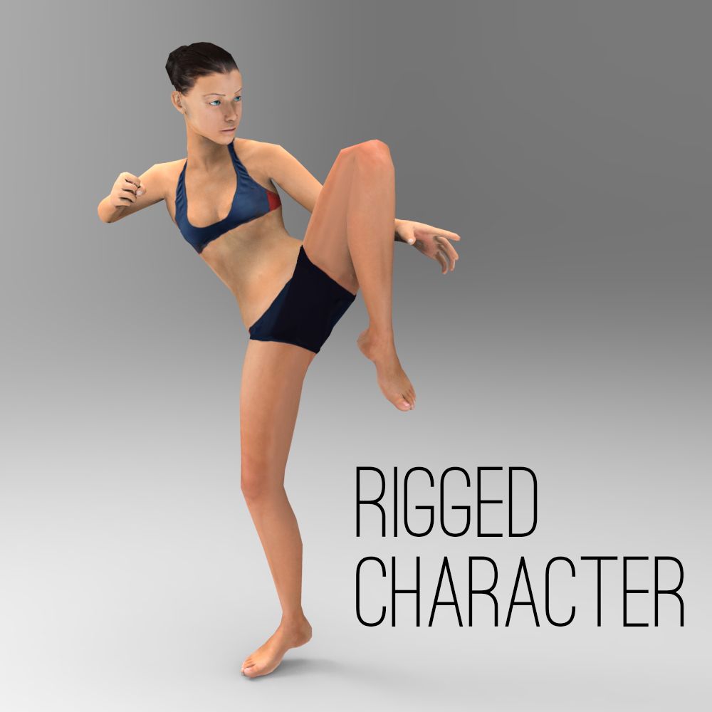 Female Base Mesh 3d model