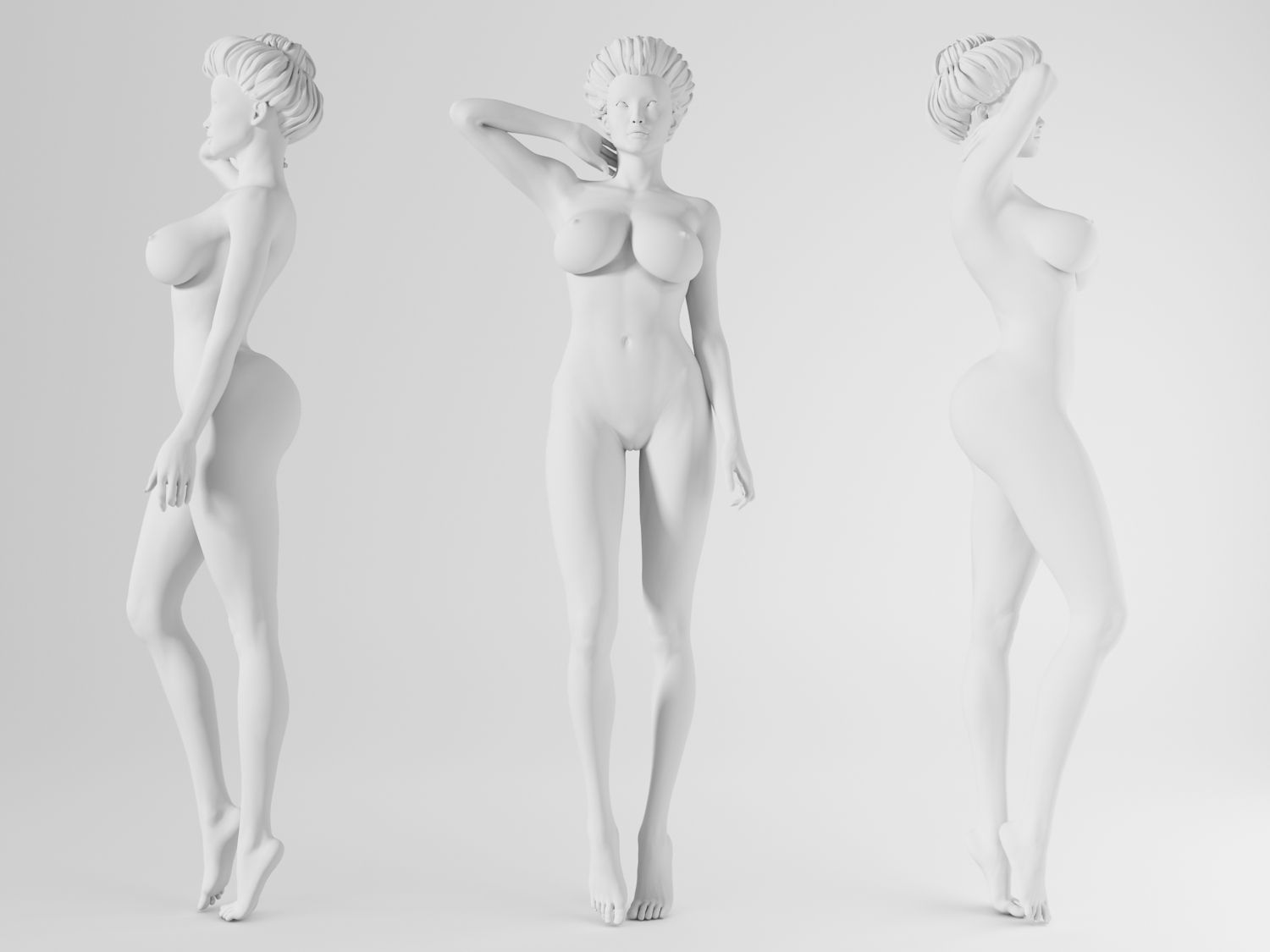 Sexy Lady 3d model