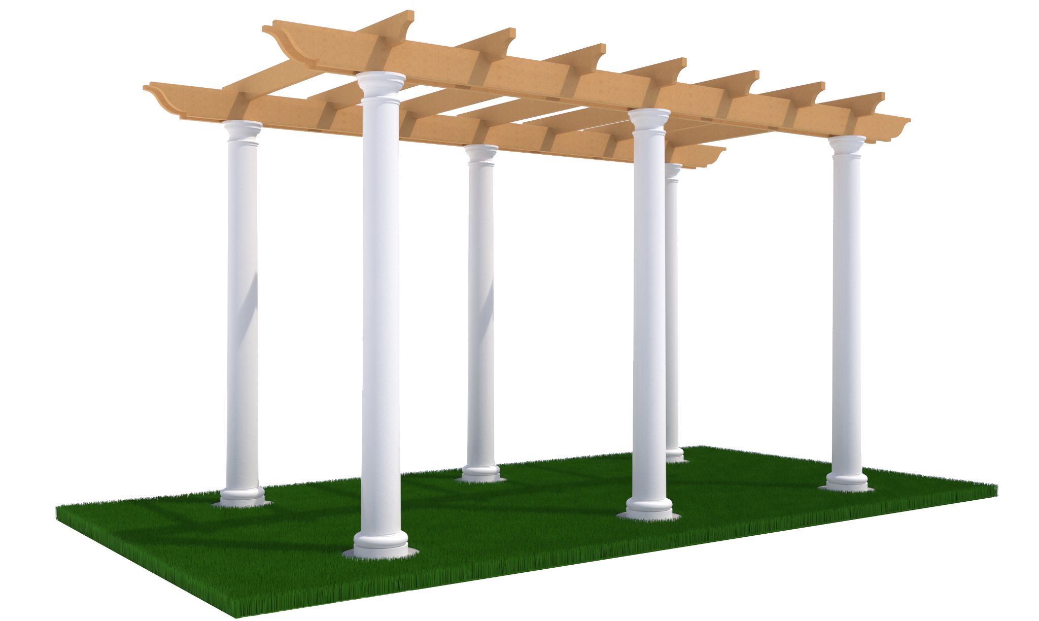 Pergola 1 3d model